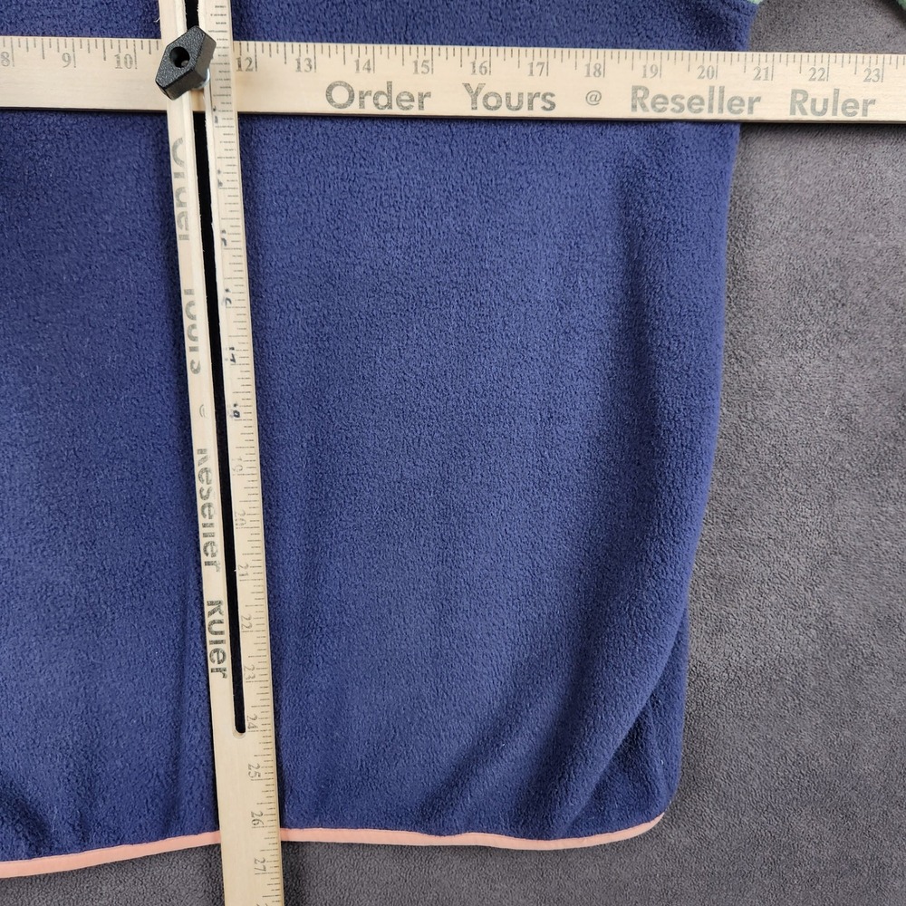Patagonia Lightweight Synchilla Snap T Pullover Womens Medium Green Blue Fleece - Picture 7 of 9